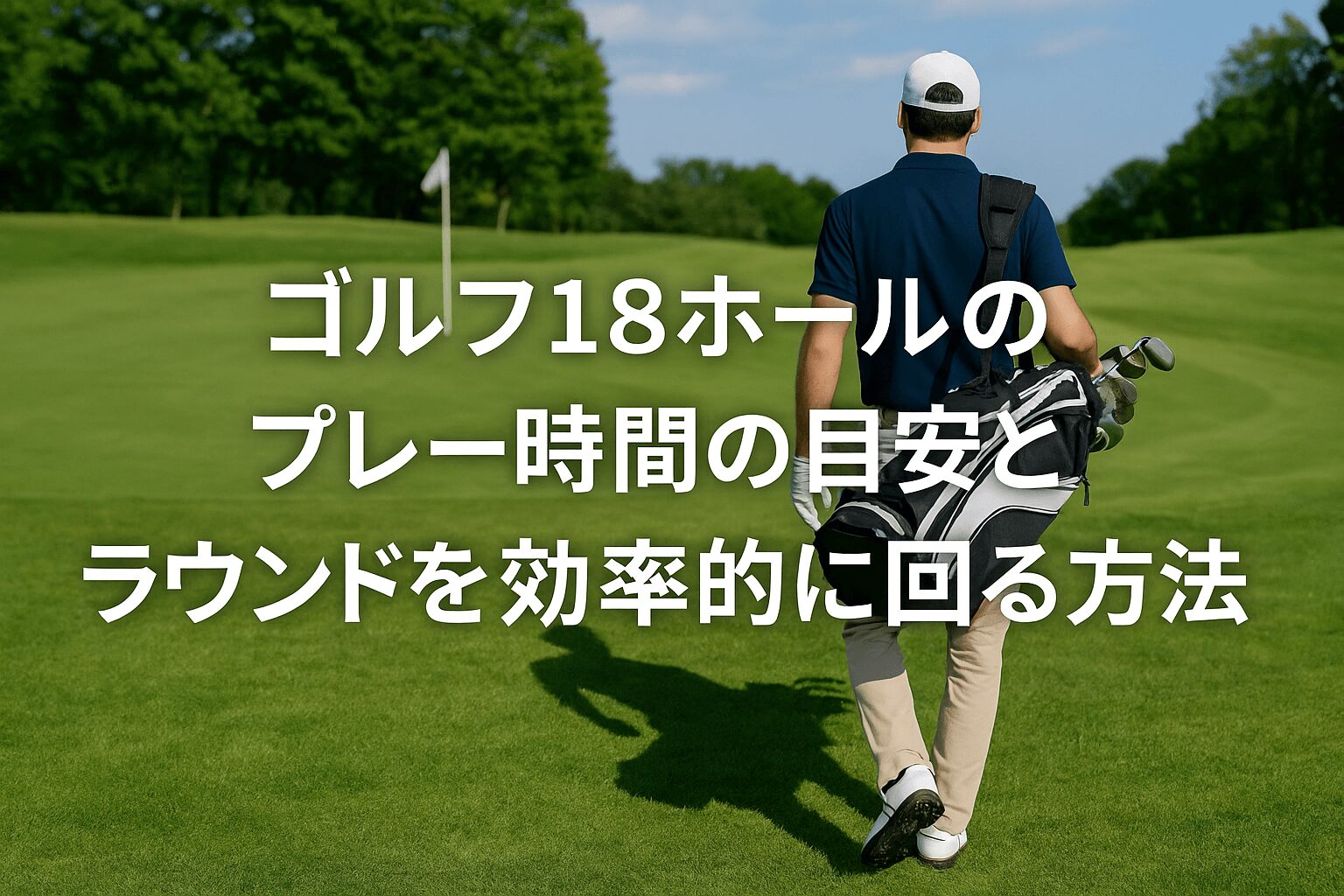 ゴルフ18ホールのプレー時間の目安とラウンドを効率的に回る方法