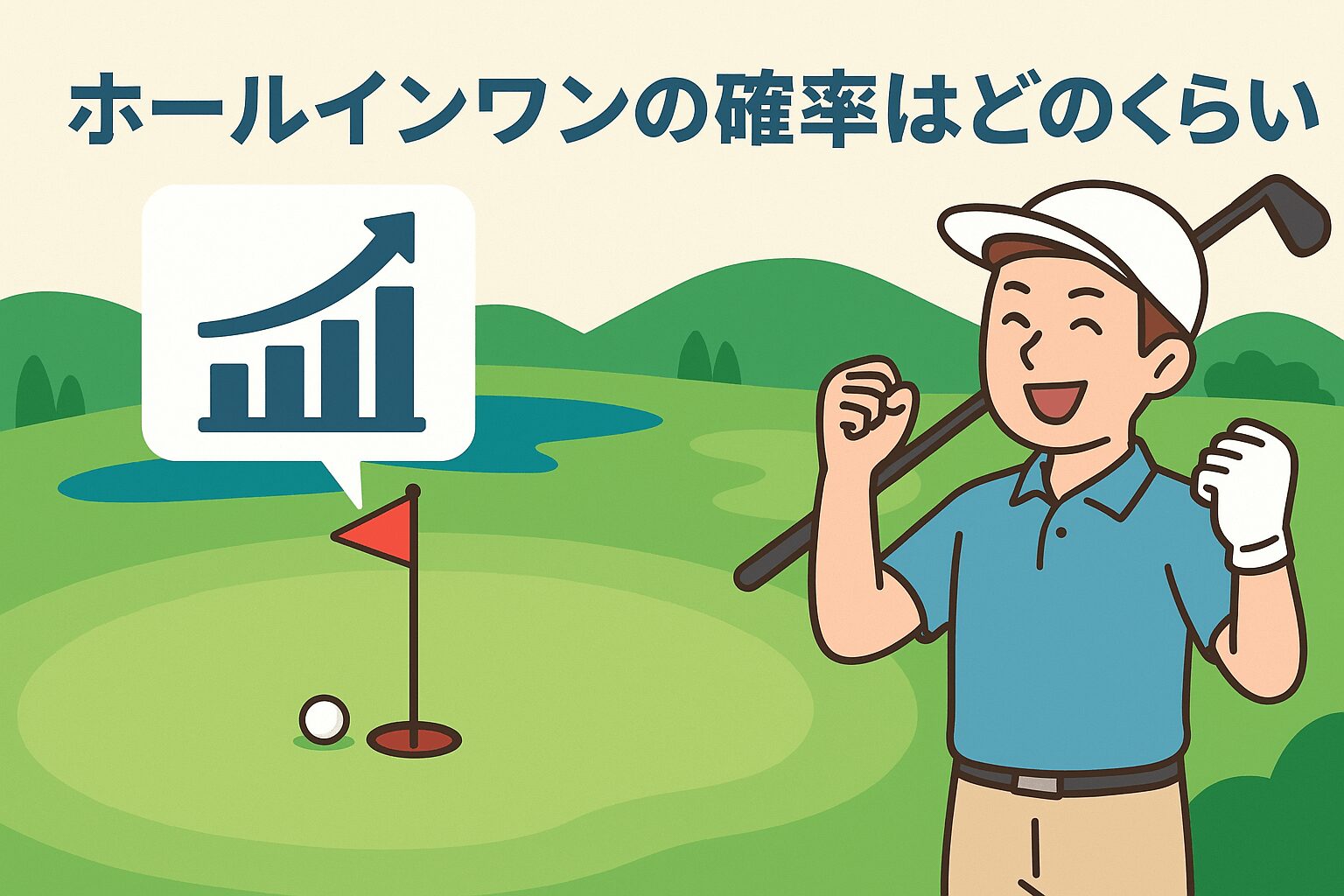 ホールインワンの確率はどのくらい？