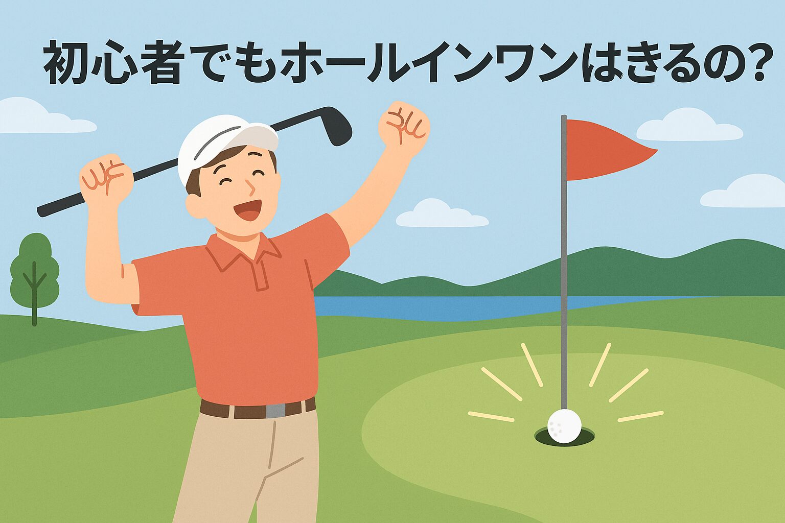 初心者でもホールインワンはできるの？