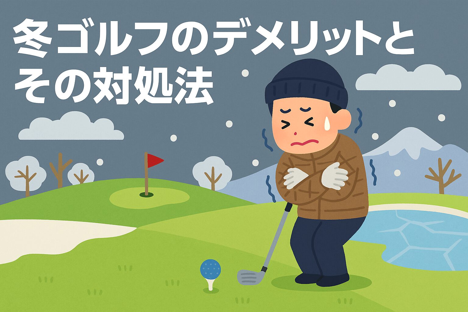 冬ゴルフのデメリットとその対処法