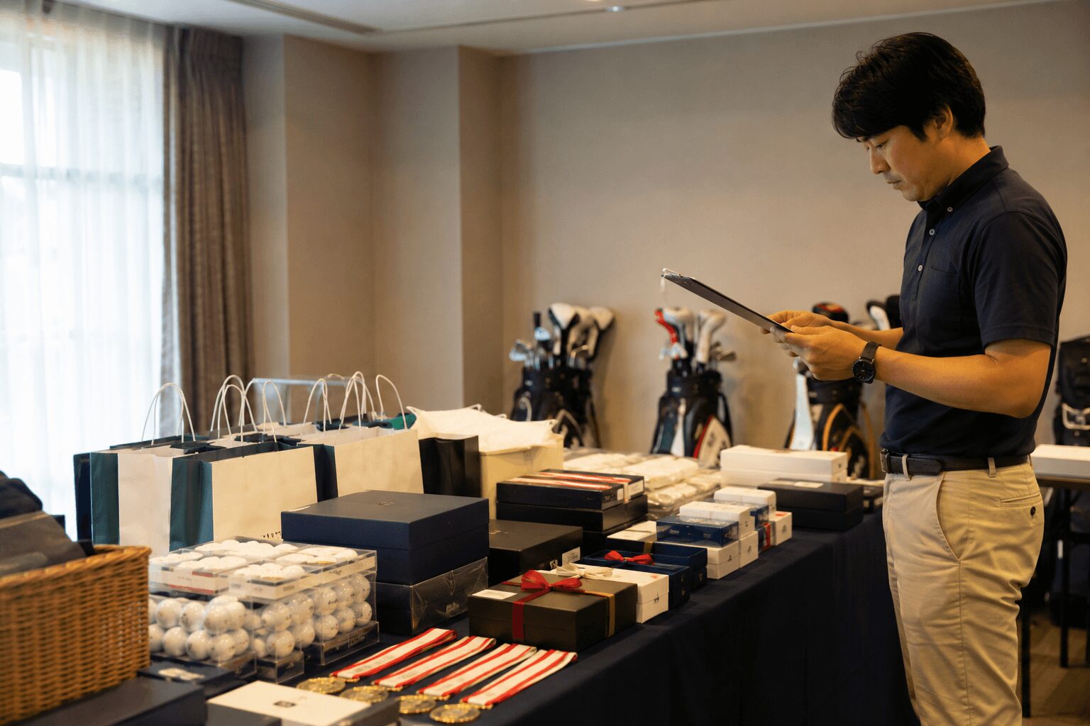 【1週間前〜前日】最終確認と景品準備