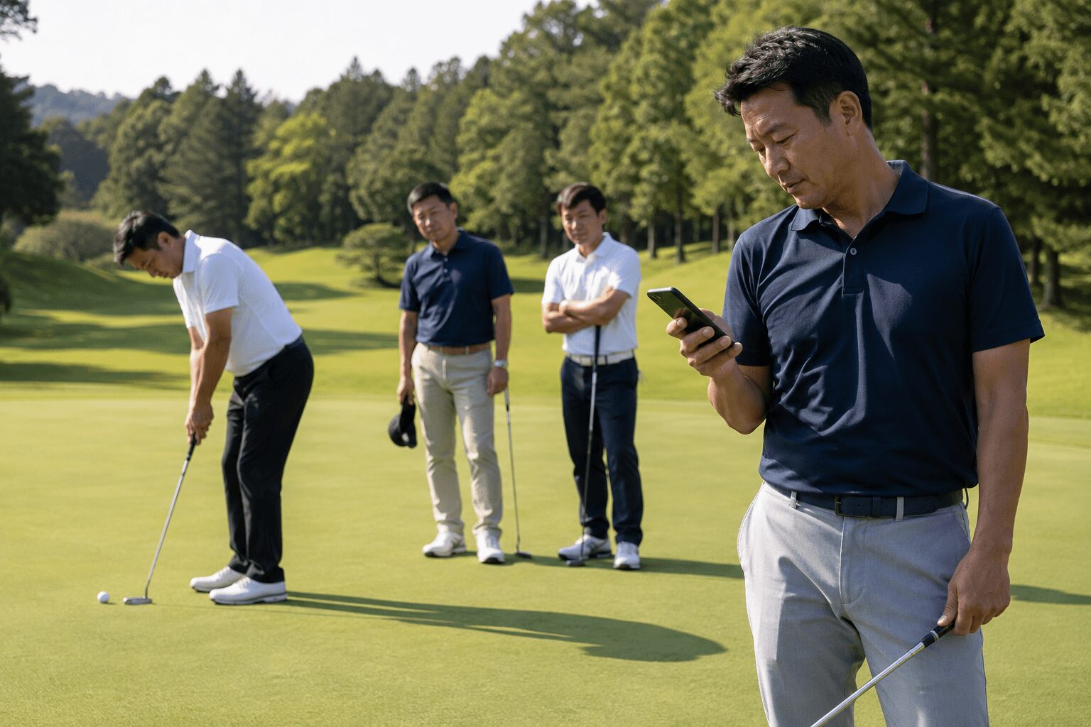 接待ゴルフで避けたいNG行動