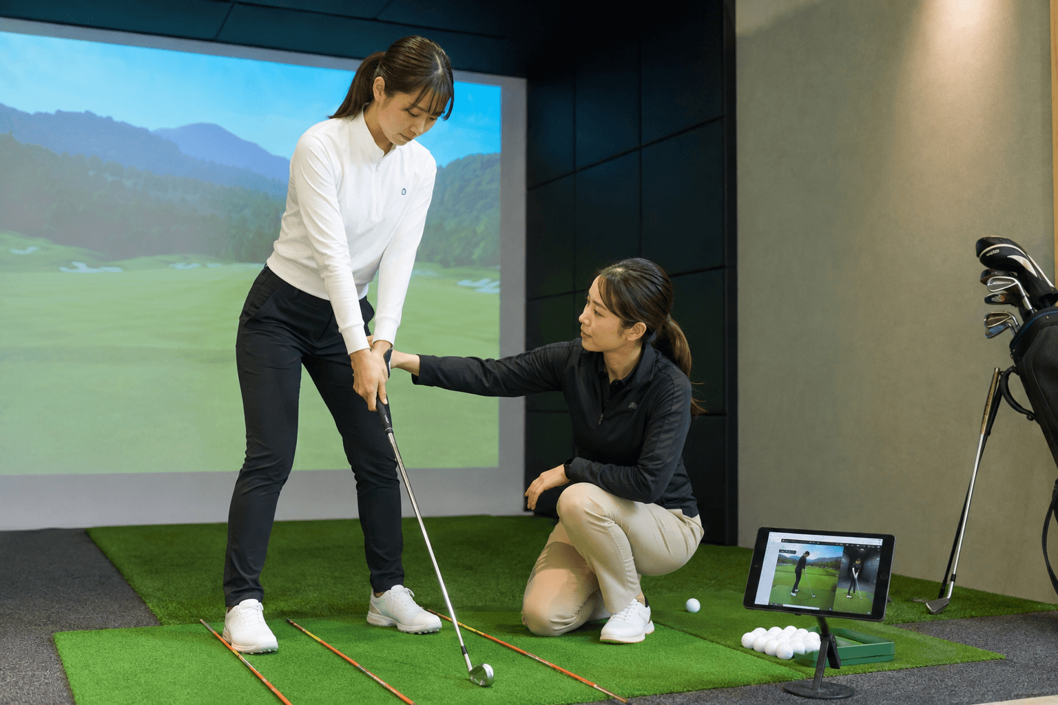 ゴルフ初心者女子におすすめの練習方法